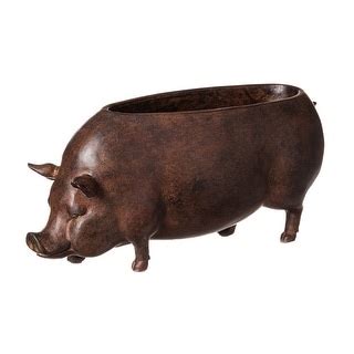 Pig Resin Planter - Bed Bath & Beyond - 35937915