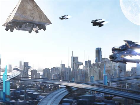 科幻图片未来城市,科幻图片_大山谷图库