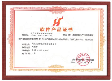 【喜讯！祝贺我司荣获“双软企业”认定证书】-武汉灵舸动力科技有限公司
