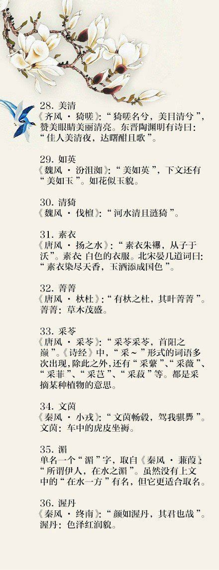 女《诗经》，男《楚辞》，这样取名太赞了！学习资源 - 武汉国际汉语教育中心_国际汉语教师资格证考试_对外汉语教师培训