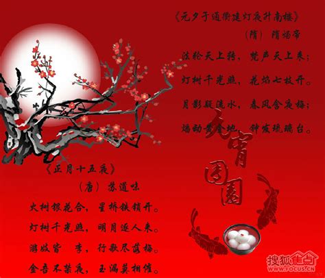 有关元宵节、春节的古诗词并赏析~~-