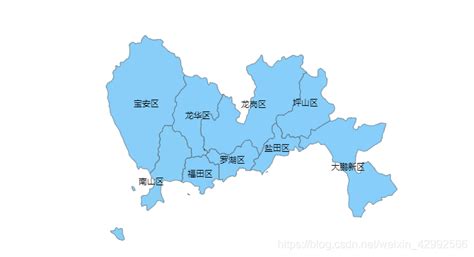 深圳区域图图片