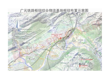 广元铁路枢纽总图,广巴,广元二环路规划图(第2页)_大山谷图库