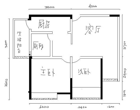 帮忙看看如何设计 自己画的 房屋平面图不在身边-装修设计-成都房天下