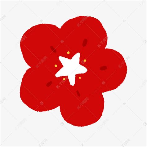 小红花非主流头像图片