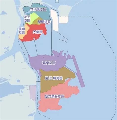 澳门特别行政区区划——澳门有七个堂区和一个无堂区划分区域_房家网