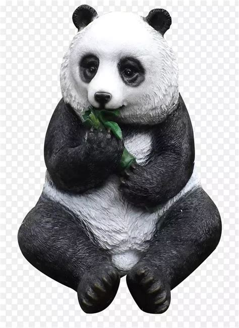 仿真动物大熊猫不锈钢雕塑PNG图片素材下载_图片编号yonojwkq-免抠素材网