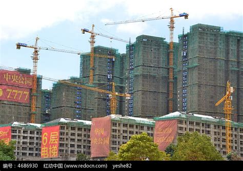 正在施工的高楼高清图片下载_红动中国