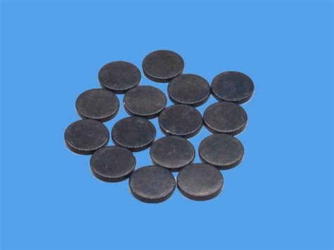 镀黑锌强磁磁铁圆形 N38性能-钕铁硼常规磁铁 - 东莞市卡瑞奇磁铁厂家