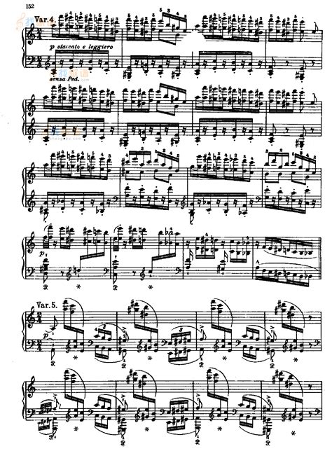帕格尼尼-练习曲第六首 键盘类 钢琴_钢琴谱_歌谱下载_搜谱网