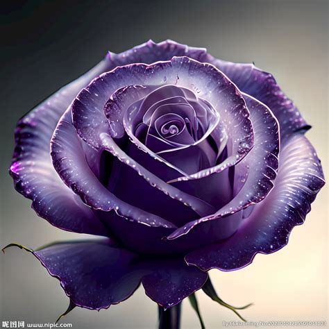紫色玫瑰花语 —【发财农业网】