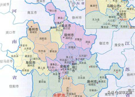 安徽省的区划调整，16个地级市之一，阜阳市为何有8个区县？__财经头条
