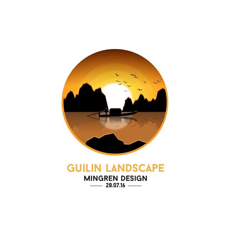 桂林标志设计欣赏 桂林logo设计灵感 桂林山水logo创意 桂林标志创意 桂林企业形象设计