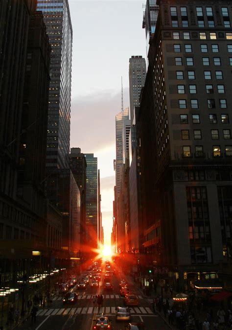 Manhattanhenge: Sunset and streets aligned in unique spectacle; a D.C ...