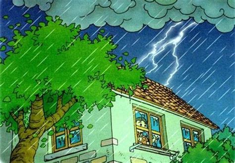 打雷下雨时住在顶楼房间的人是不是很危险-百度经验
