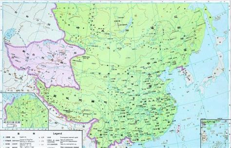中国古代疆域图（节选）-中学历史教学园地