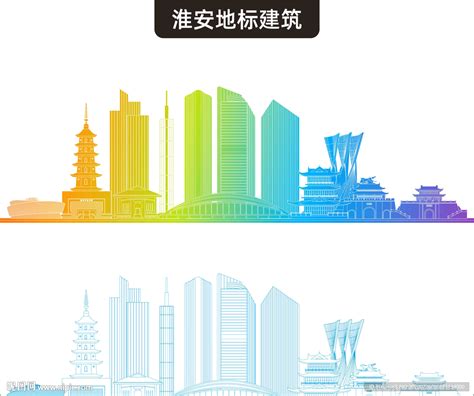 淮安地标建筑设计图__展板模板_广告设计_设计图库_昵图网nipic.com