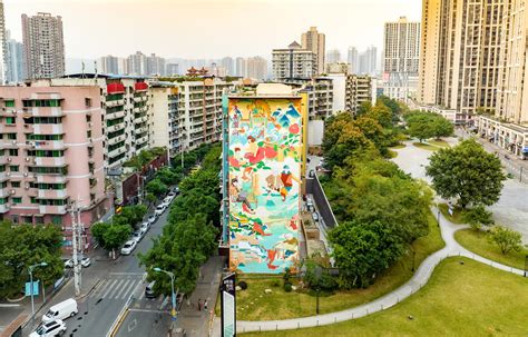 视觉巴南 | 墙上的风景_重庆市巴南区人民政府