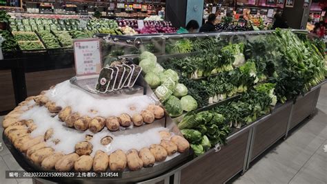 超市蔬菜莲藕,零售百货,各行各业,摄影,汇图网www.huitu.com