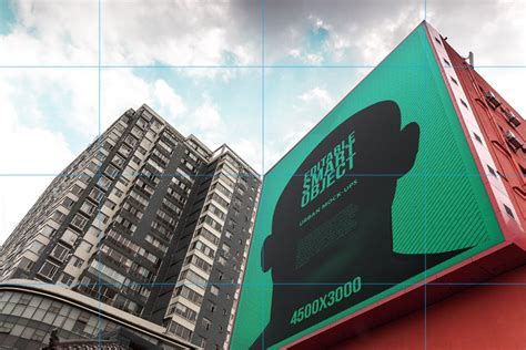 巨幅城市海报/广告牌设计效果图预览样机模板#5 Urban Poster / Billboard Mock-up – Huge Edition ...