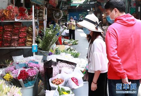 武汉：花卉市场人气渐旺-中青在线