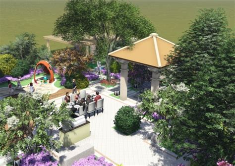 10种别墅庭院景观绿化设计方案及施工图_园林建筑_土木在线