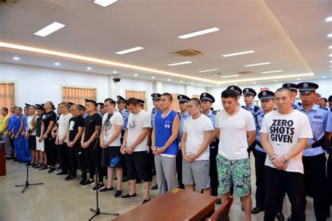薛城法院宣判一黑社会性质组织犯罪案 17人获刑 - 法律资讯网