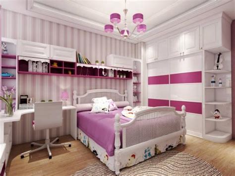 粉色系女生房间装饰布置图片-家装效果图_装一网装修效果图