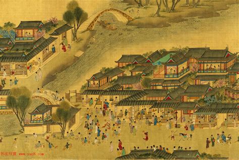 清明上河图（完整版） - 中国美术 - 文苑频道 - 枫叶琴缘