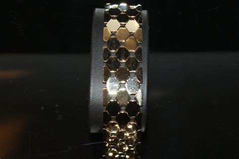 www.Antikvitet.net - Cube armbånd, 14 Karat Guld