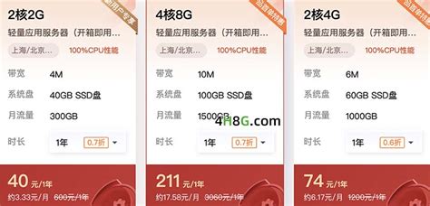 腾讯云4核8G轻量服务器10M带宽优惠价211元/年-4核8G服务器