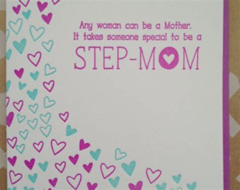 Card Greetings and Gift Ideas for a Stepmom on Mother