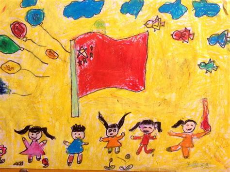 我为祖国添光彩——红幼迎国庆颂祖国画展活动 - 精彩活动 - 萧山区红山幼儿园