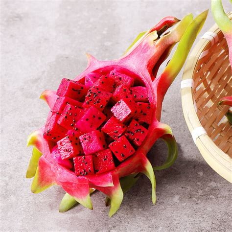 佳农 越南红心火龙果 3个装 大果 单果450g起 生鲜水果 年货节-商品详情-光明菜管家