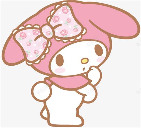 卡通可爱粉色兔子png图片免费下载-素材0zkggPaUe-新图网