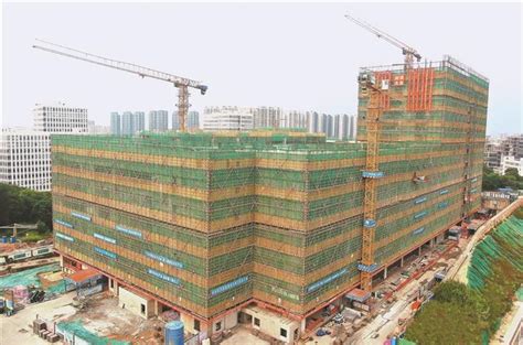 观澜大水坑综合车场项目主体结构全面封顶 设计公交车停车位600个_深圳新闻网