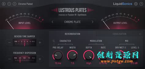 -佩斯资源网第七天堂LiquidSonics Lustrous Plates 1.0.0 合成混响效果器专业板式混响VST2 VST3 AAX ...