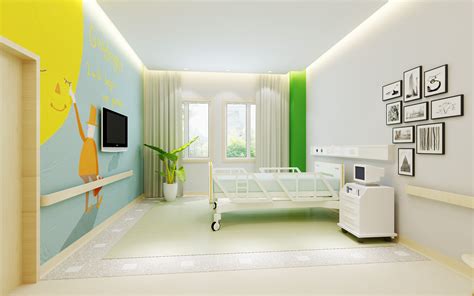 儿童医院设计装修案例-杭州众策装饰装修公司