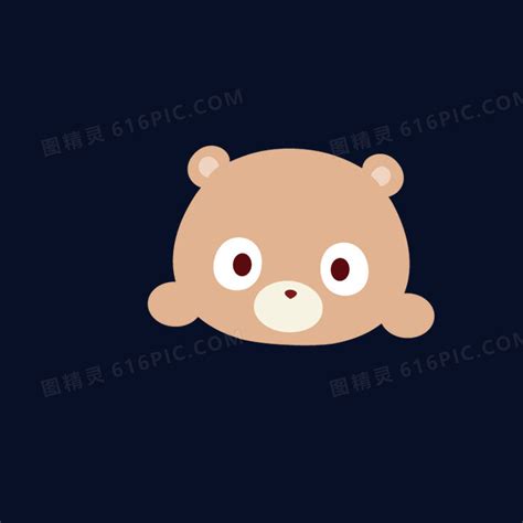 小熊头像图片