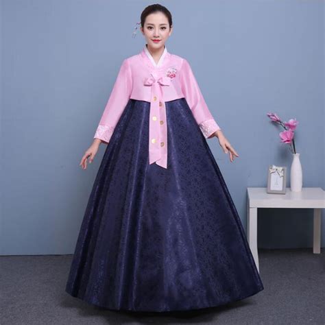 新款韩服朝鲜服女高端正版延吉公主影楼拍照写真宫廷礼服日常超仙-阿里巴巴