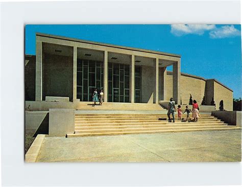 Postcard Entrance to the Harry S. Truman Library, Independence, Missouri | United States ...