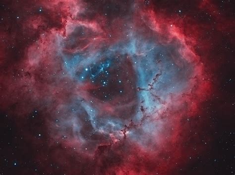 NGC2237玫瑰星云ZWOASI天文同好深空摄影展示 - 知乎