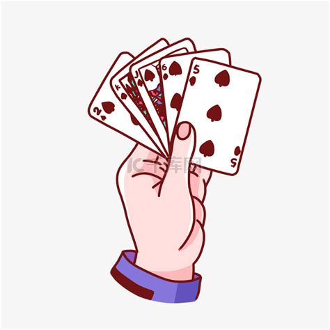 打扑克牌图片