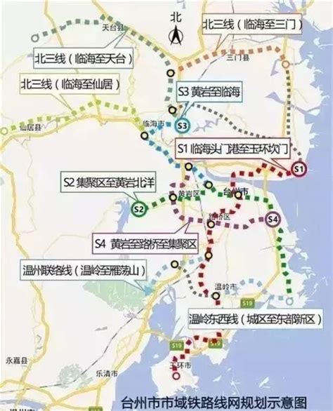 台州s3轻轨各站点详细,台州2035规划图,台州轻轨s3线站点详细_大山谷图库