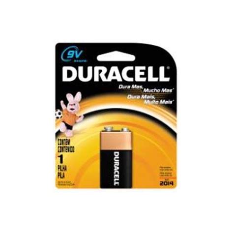Bateria Duracell Alcalina 9v