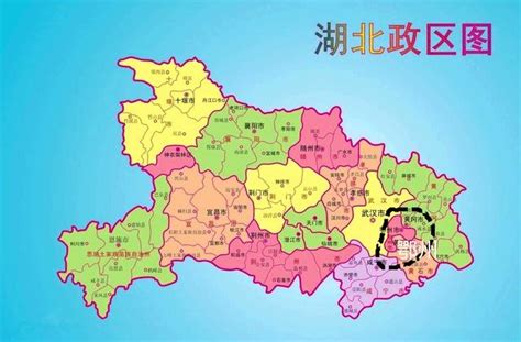 鄂州市行政区划地图：鄂州市辖3个区分别是哪些？