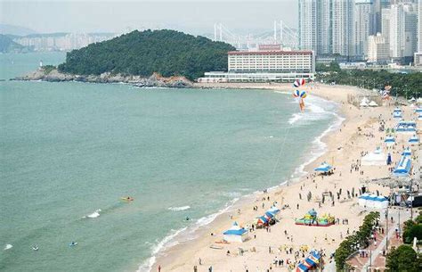 釜山市酒店屋顶的釜山海滩景观高清图片下载-正版图片505984521-摄图网