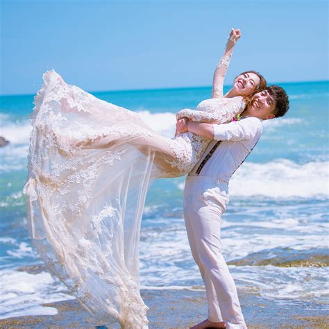 三亚旅拍《带着婚纱去滨海之城》-来自三亚薇爱婚纱摄影客照案例 |婚礼精选
