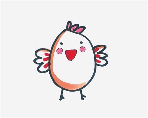 手绘卡通动物小鸡PNG图片-手绘卡通动物小鸡PNG图片素材免费下载-千库网