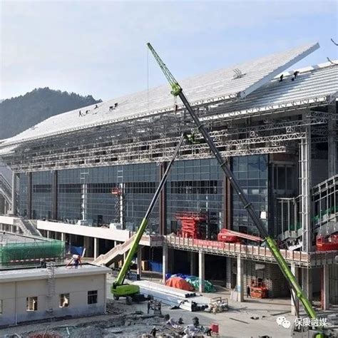 郑万高铁湖北段保康站站房建设计划本月底全部竣工